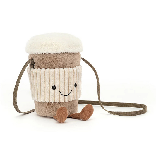 Jellycat Amusables - Coffee-To-Go Bag