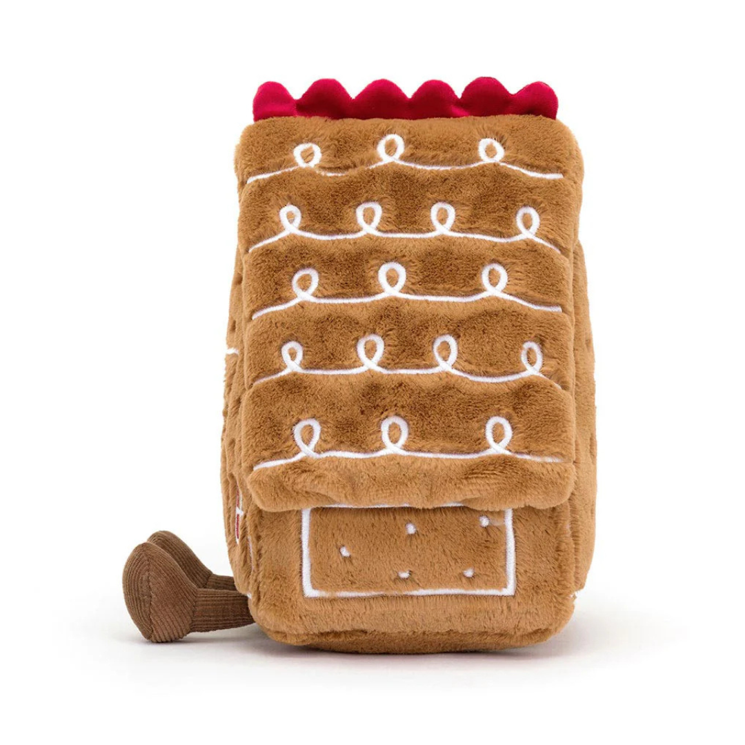 Jellycat Amusables - Gingerbread House