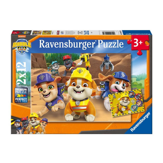 Ravensburger Rubble & Crew Team in Action! Puzzle 2 x 12pc