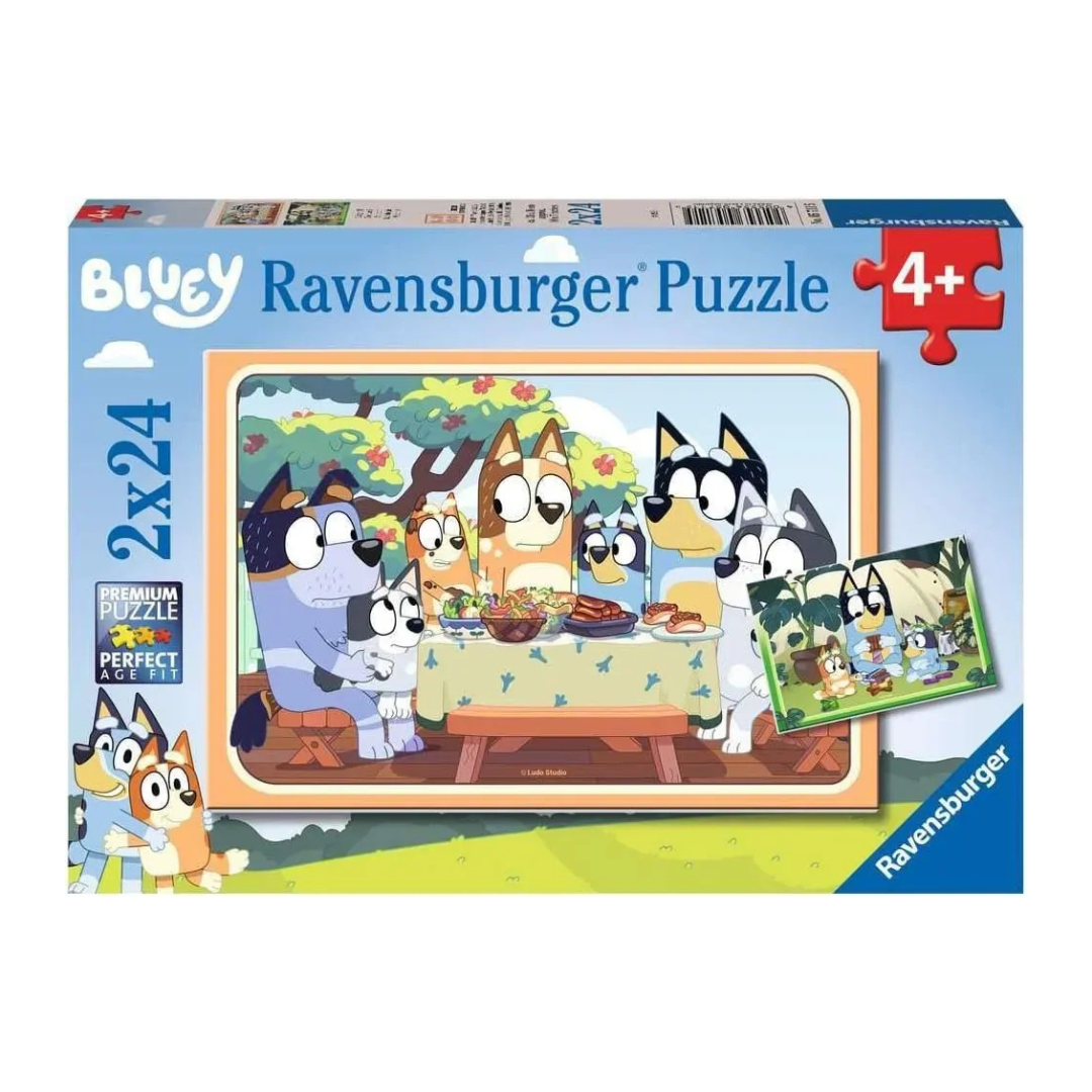 Ravensburger Bluey Let's Do This! Puzzle 2 x 24pc