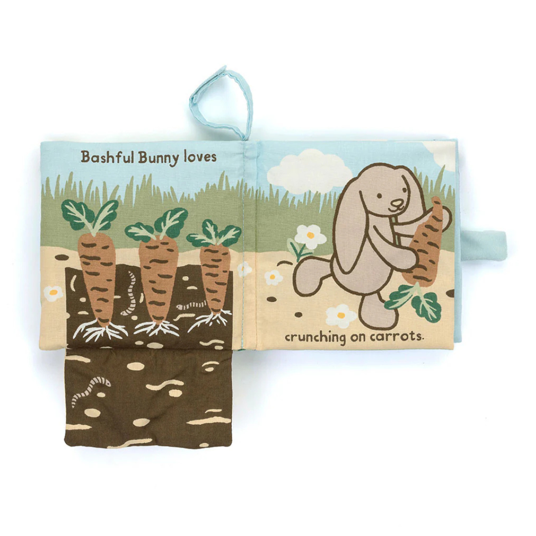 Jellycat Fabric Book - Bashful Bunny Loves You