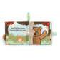 Jellycat Fabric Book - Bartholomew Bear Loves You