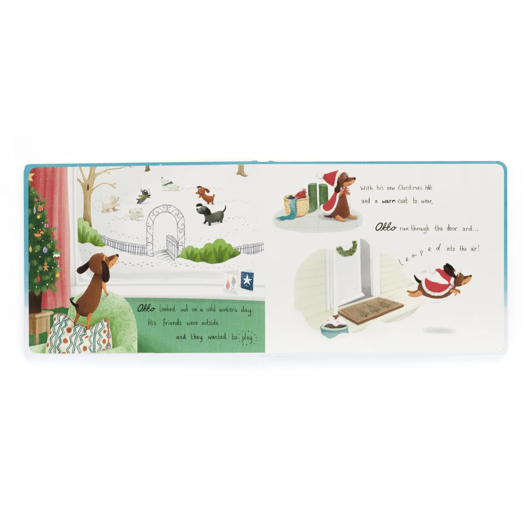 Jellycat - Otto's Snowy Christmas Book