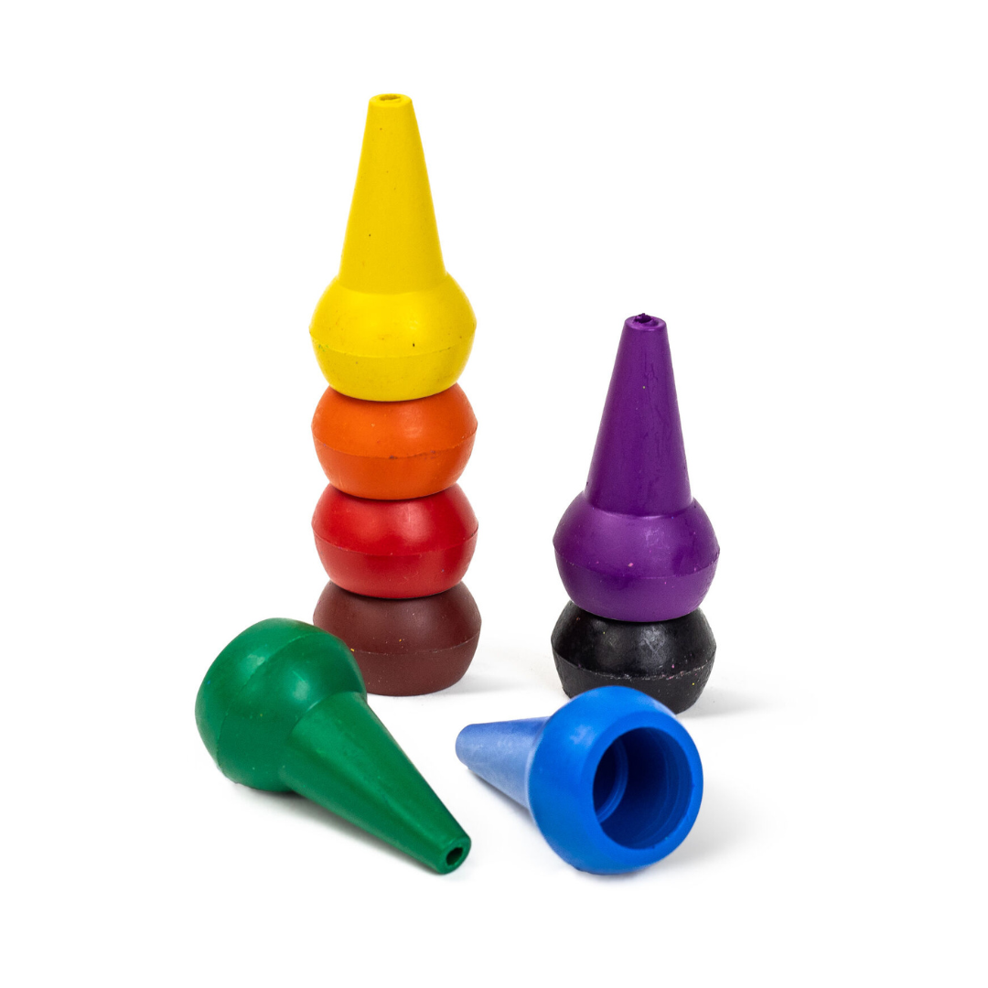 Tiger Tribe - Stackable Crayons | Retro Rainbow