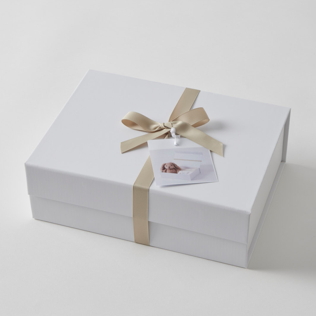 Jiggle & Giggle - Taupe Bunny Hamper Gift Set