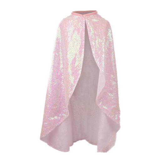Great Pretenders - Pink Sequins Twirl Cape