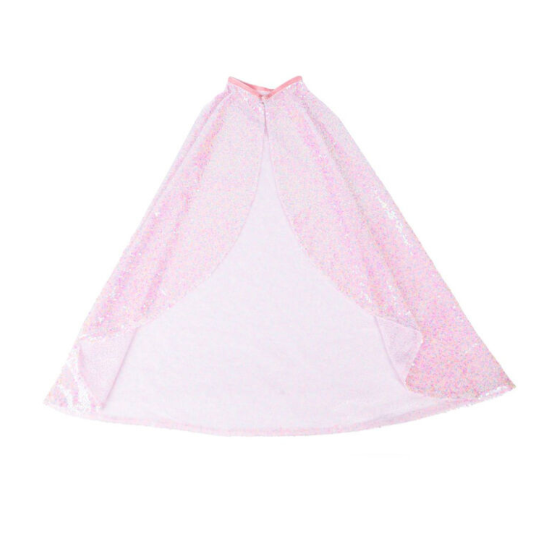 Great Pretenders - Pink Sequins Twirl Cape