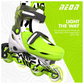 Yvolution - Neon In line Skates Goteki Green & Black