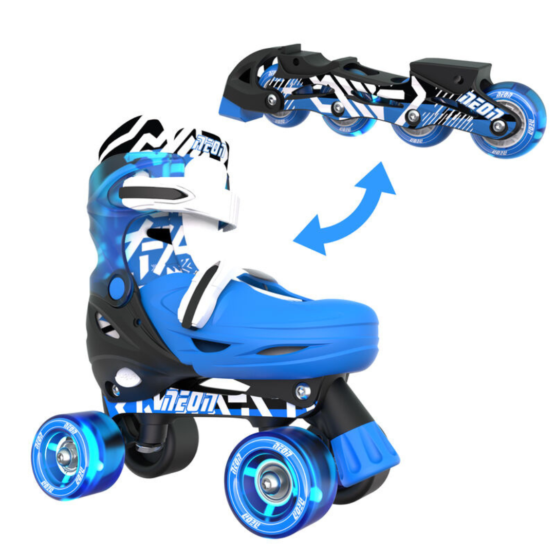 Yvolution - Neon Combo Skates Blue