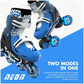 Yvolution - Neon Combo Skates Blue