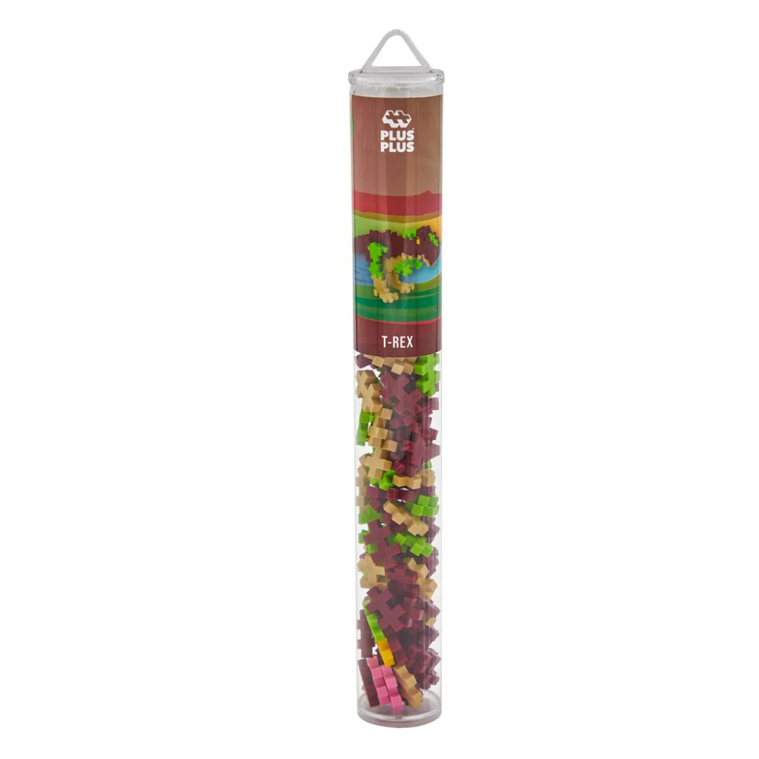 Plus Plus - T-Rex Dinosaur - 100pcs Tube