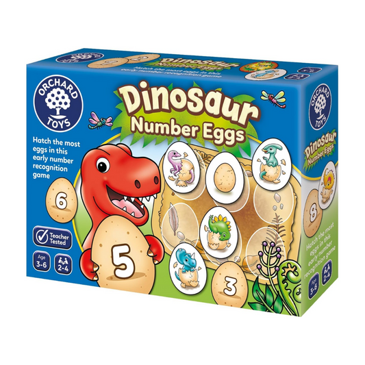 Orchard Toys Dinosaur Number Eggs Game