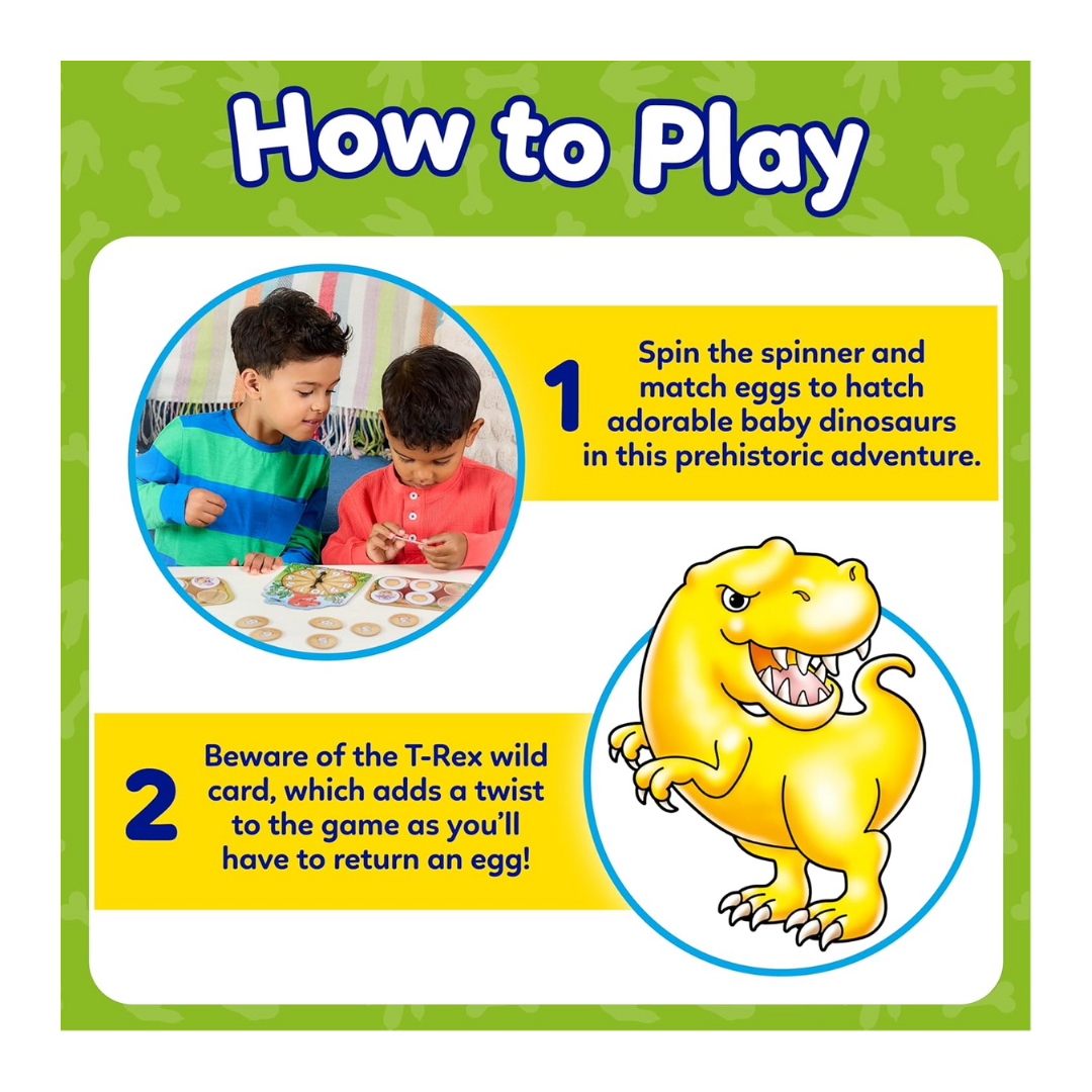 Orchard Toys Dinosaur Number Eggs Game