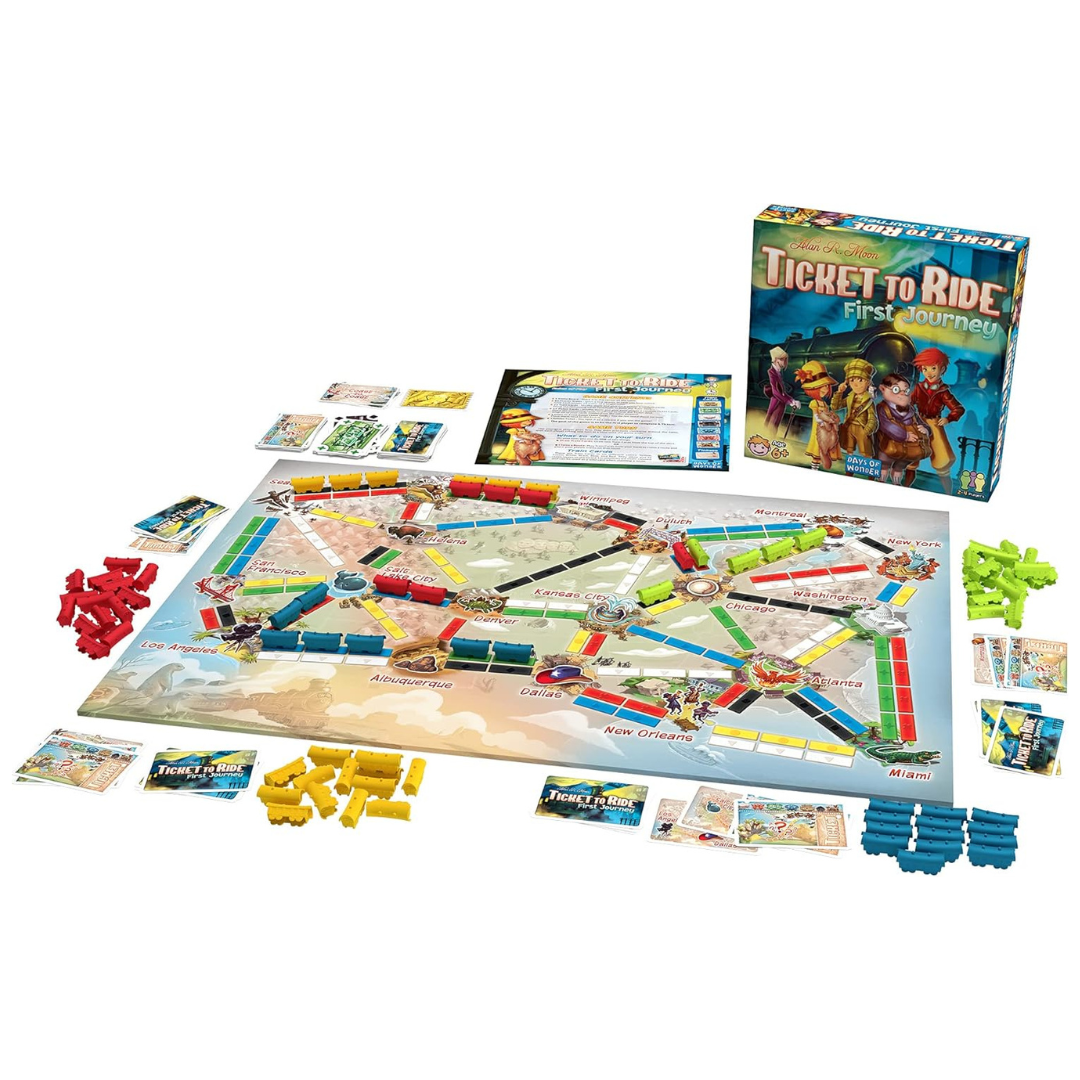 Ticket to Ride: First Journey Board Game