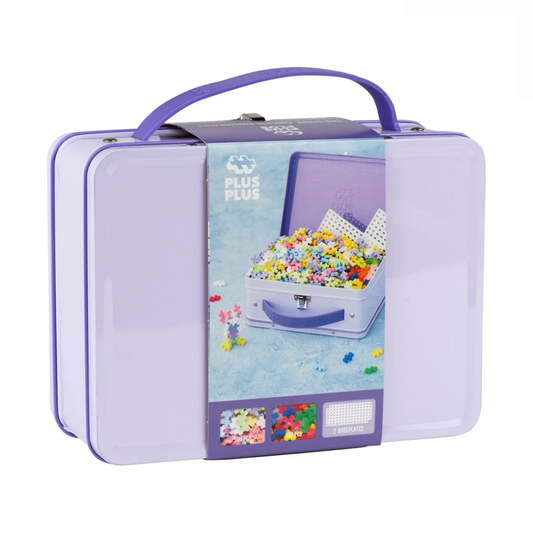 Plus Plus - Metal Suitcase - Pastel 600pcs