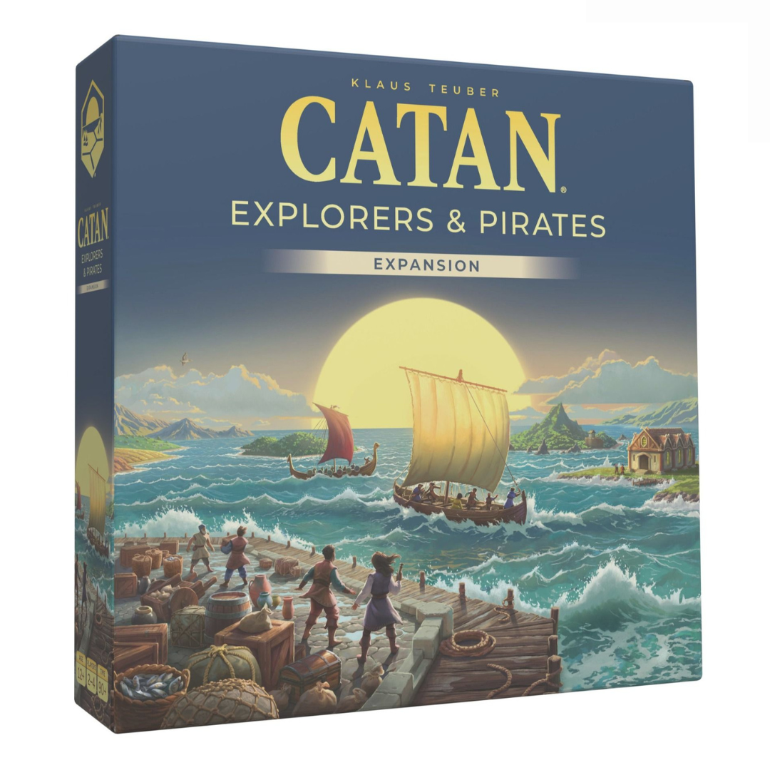 Catan (6th Edition) Explorers and Pirates Expansion Board Game