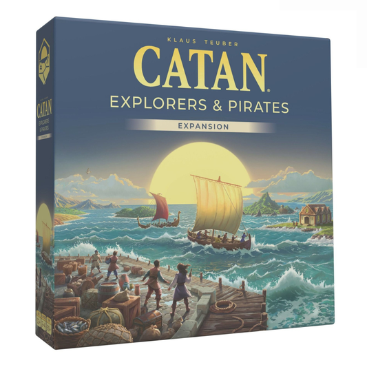 Catan (6th Edition) Explorers and Pirates Expansion Board Game