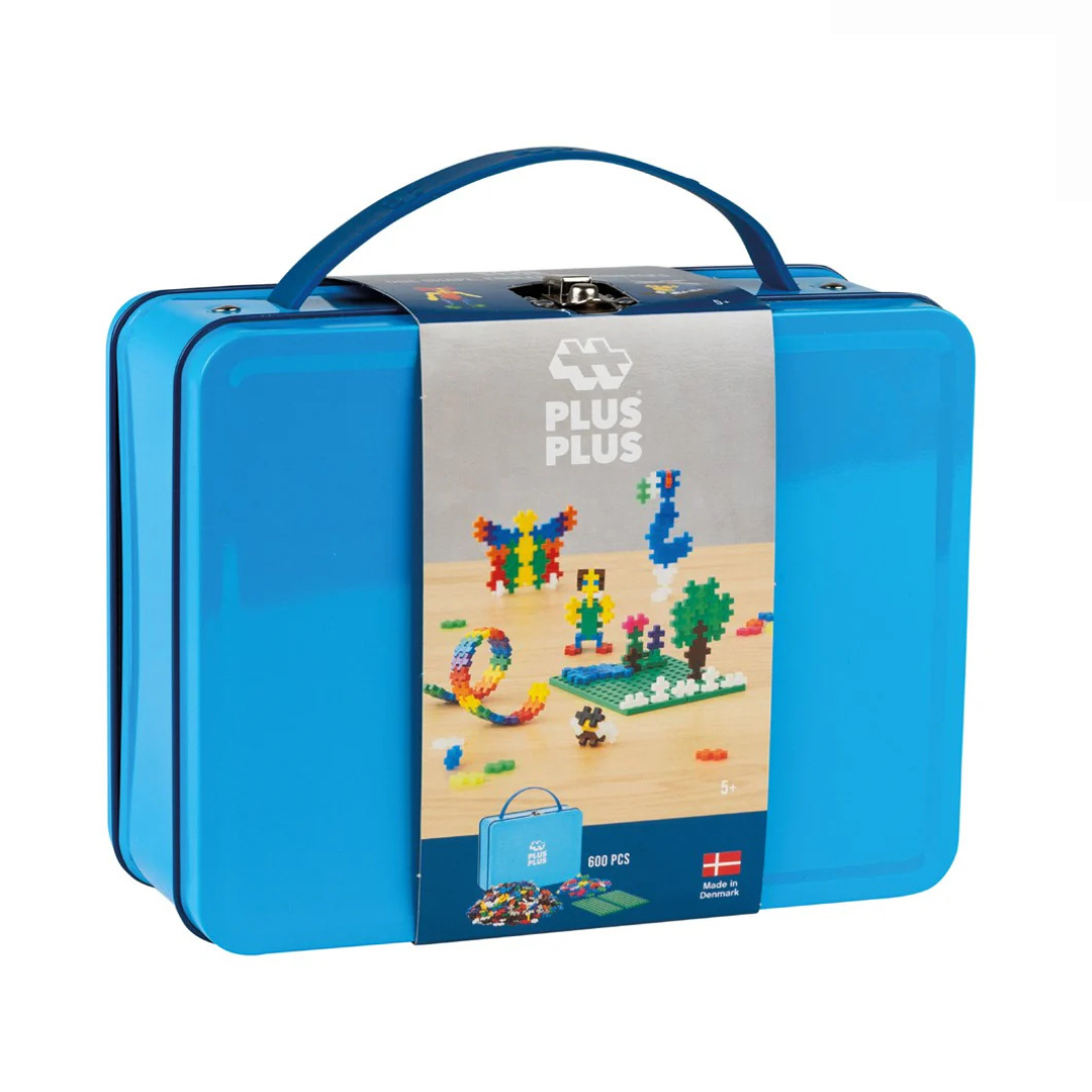 Plus Plus - Metal Suitcase - Basic 600pcs