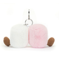 Jellycat Amusables - Pair of Marshmallows Bag Charm