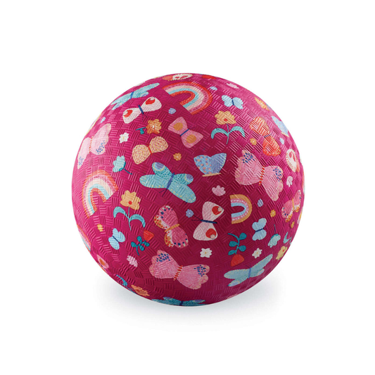 Crocodile Creek 5" Butterfly Fields Playground Ball