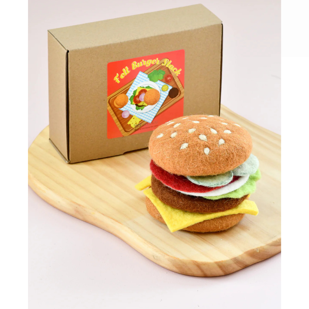 Tara Treasures - Felt Burger Stack