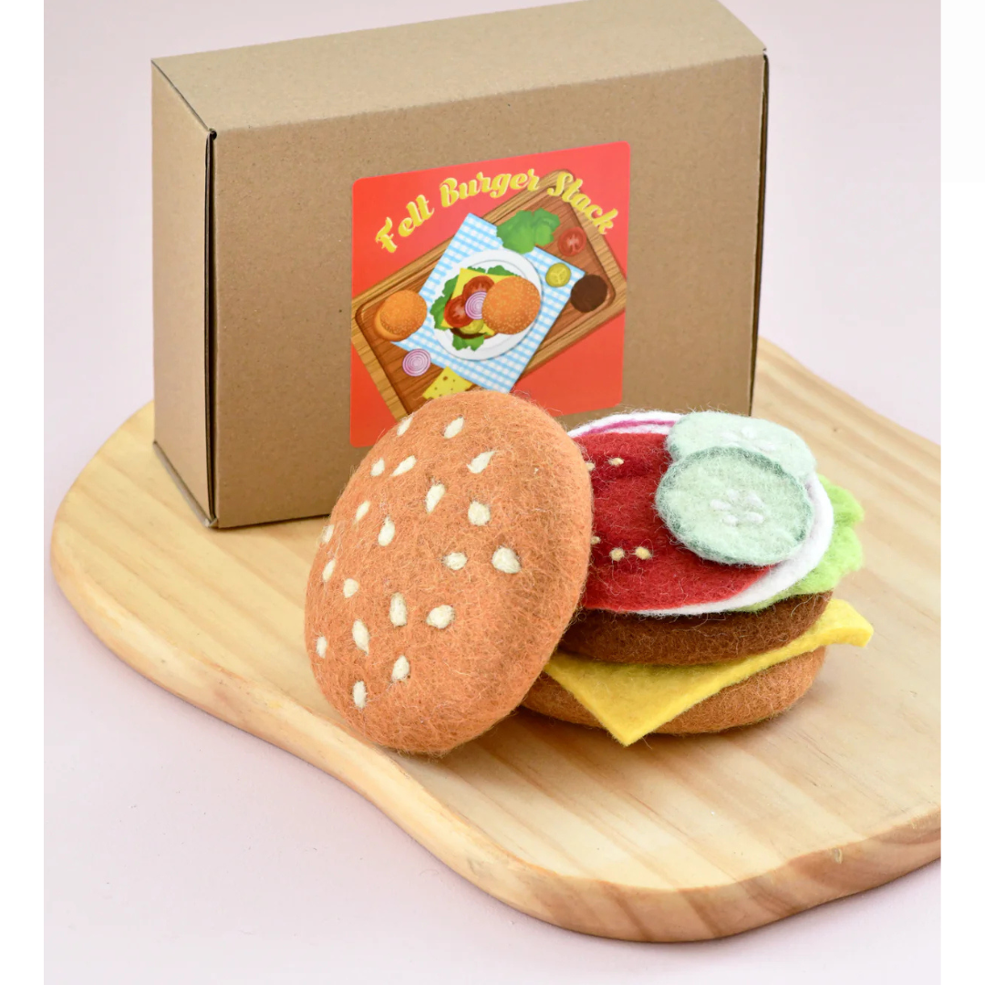 Tara Treasures - Felt Burger Stack
