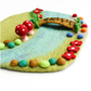 Tara Treasures - Fairy River and Bridge Play Mat Playscape
