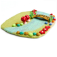 Tara Treasures - Fairy River and Bridge Play Mat Playscape