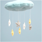 Tara Treasures - Nursery Cot Mobile | Cloud with 3D Stars