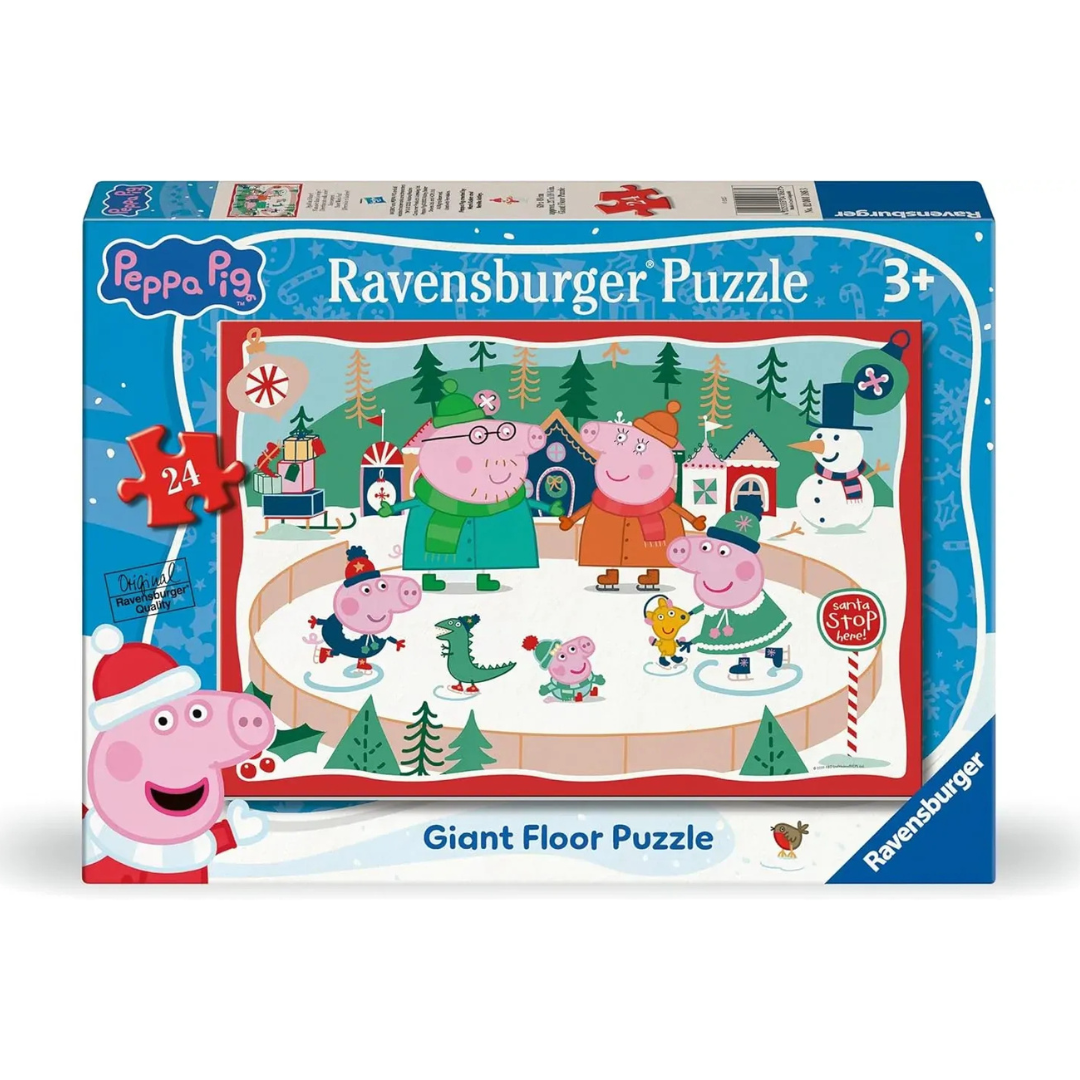 Ravensburger Peppa Pig Christmas Giant Floor Puzzle 24pc