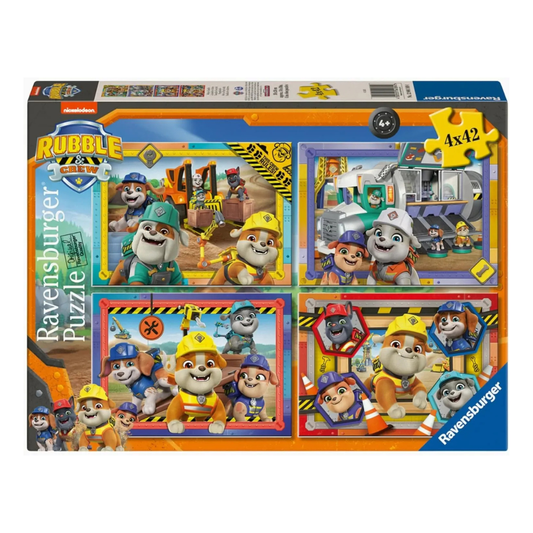 Ravensburger Rubble & Crew Bumper Puzzle Pack 4 x 42pc