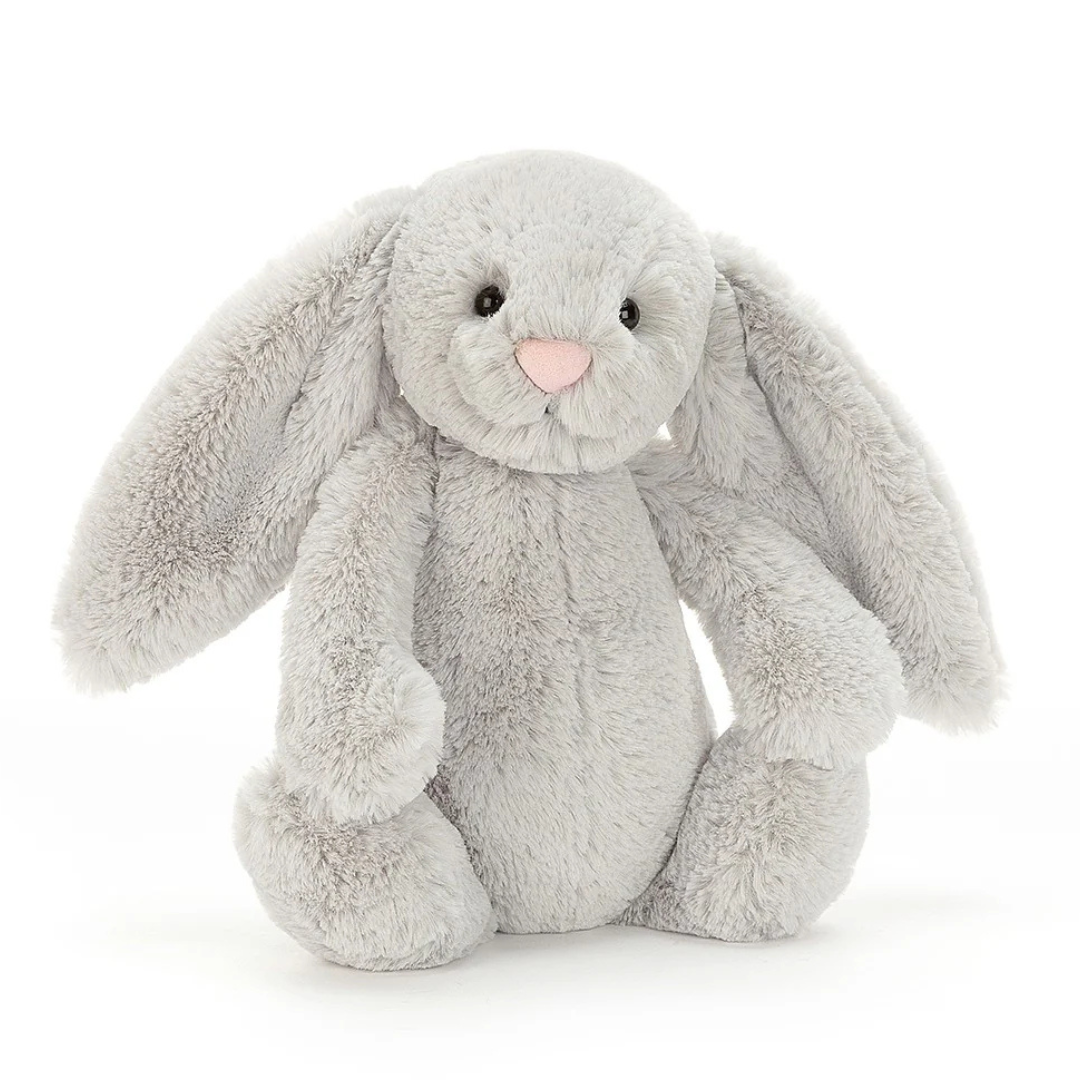 Jellycat Bashful - Silver Bunny Medium