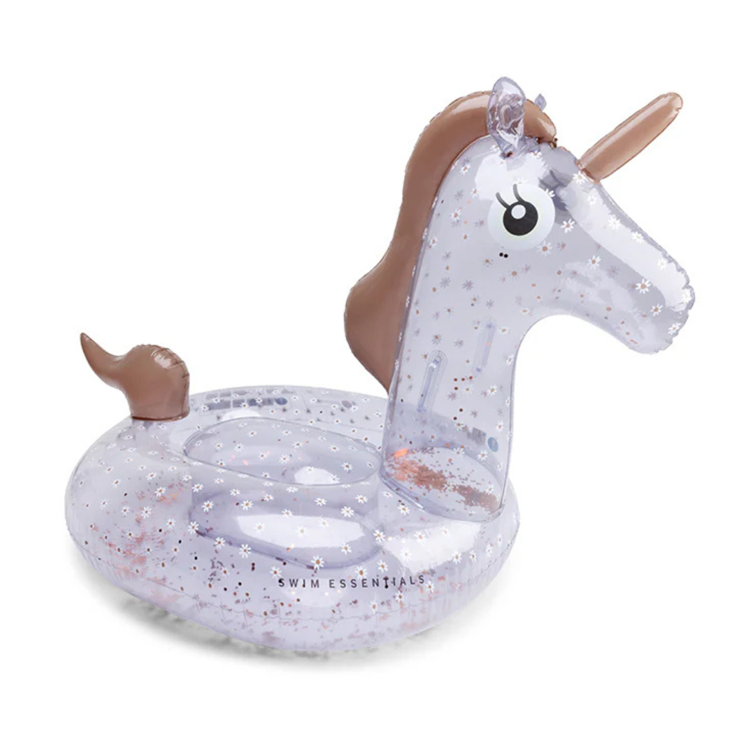 Swim Essentials - Inflatable Ride On | Daisy Flowers Unicorn