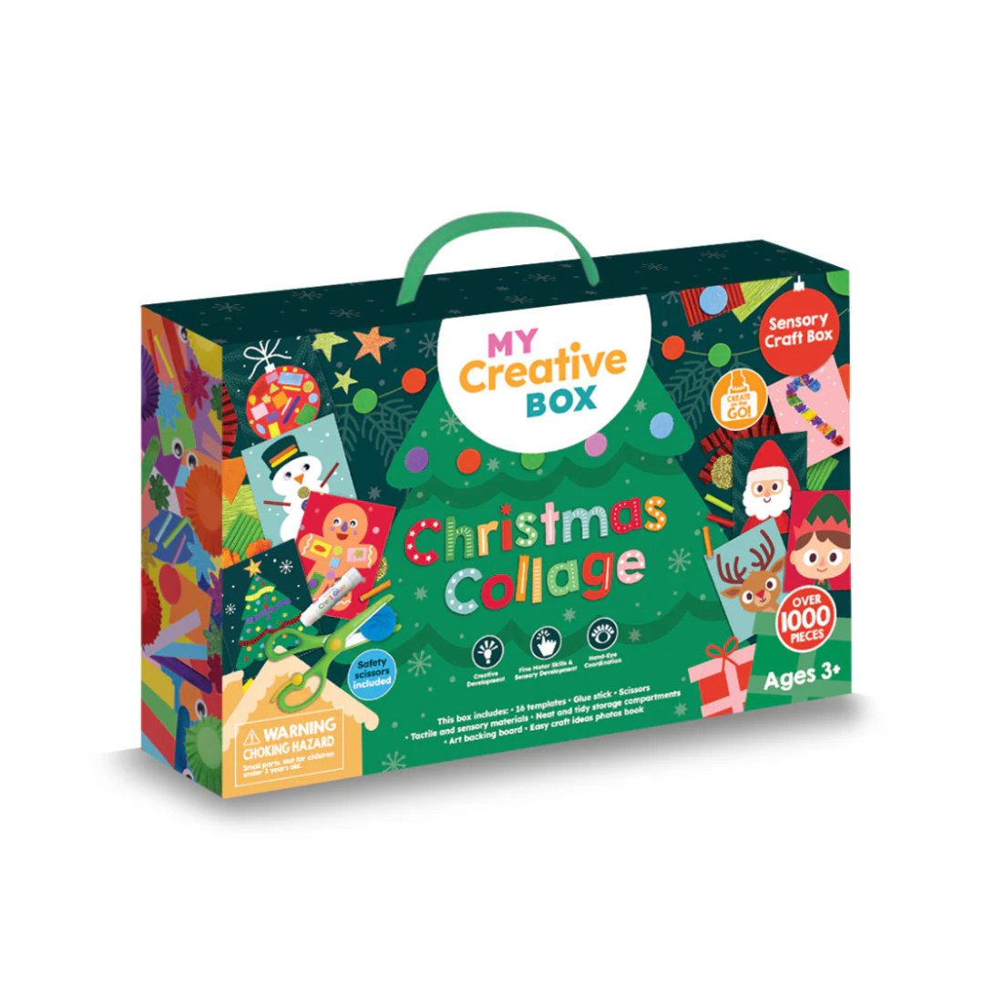 My Creative Box - Sensory Craft Box | Christmas Collage