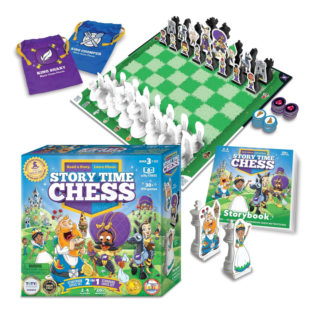 Story Time Chess - Beginner Story and Character Educational Chess Game