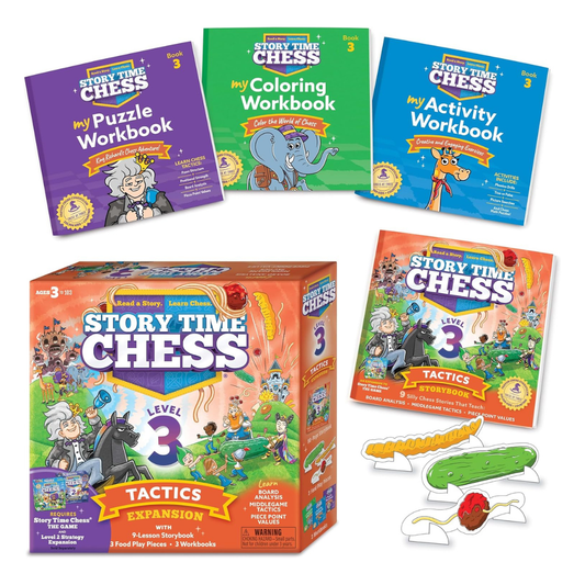 Story Time Chess - Level 3 Tactics Expansion Game