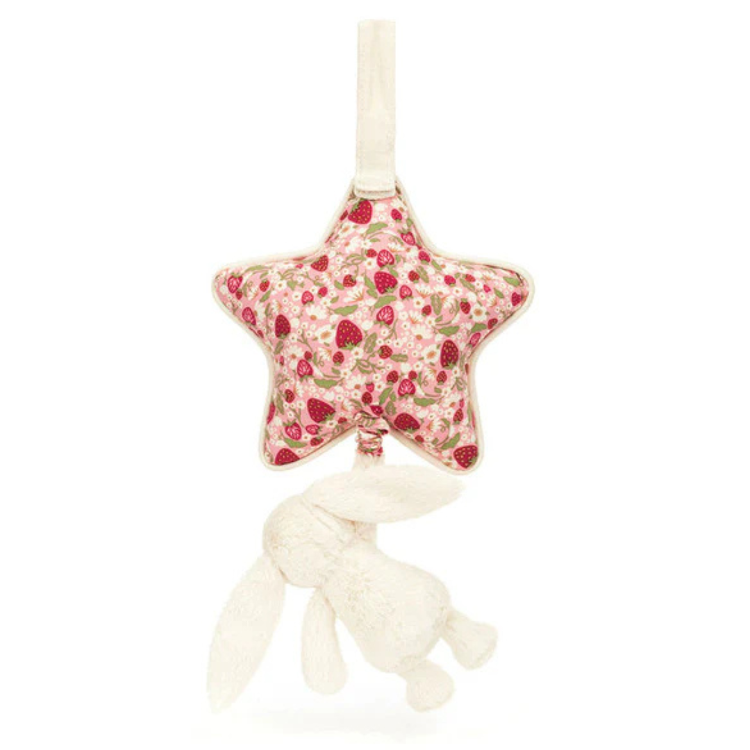 Jellycat Blossom Cream Bunny "Berry" - Music Pull