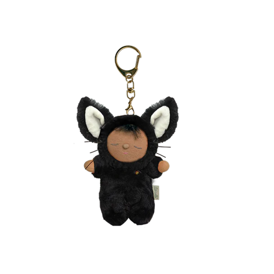 Olli Ella - Cozy Bag Charm - Cat Nox