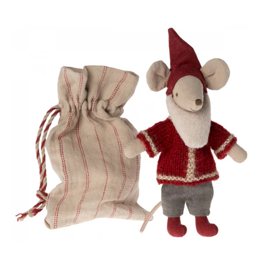 Maileg Santa Mouse