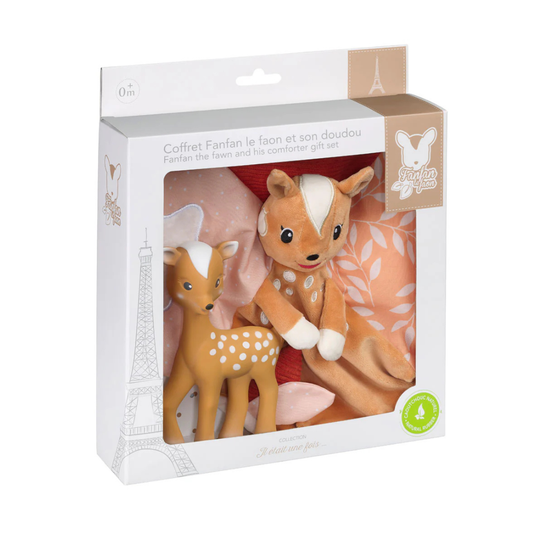 Sophie La Girafe - Fanfan the Fawn Comforter Gift Set
