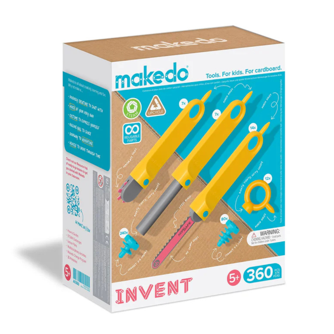 Makedo Invent Kit - Cardboard Construction Toolkit