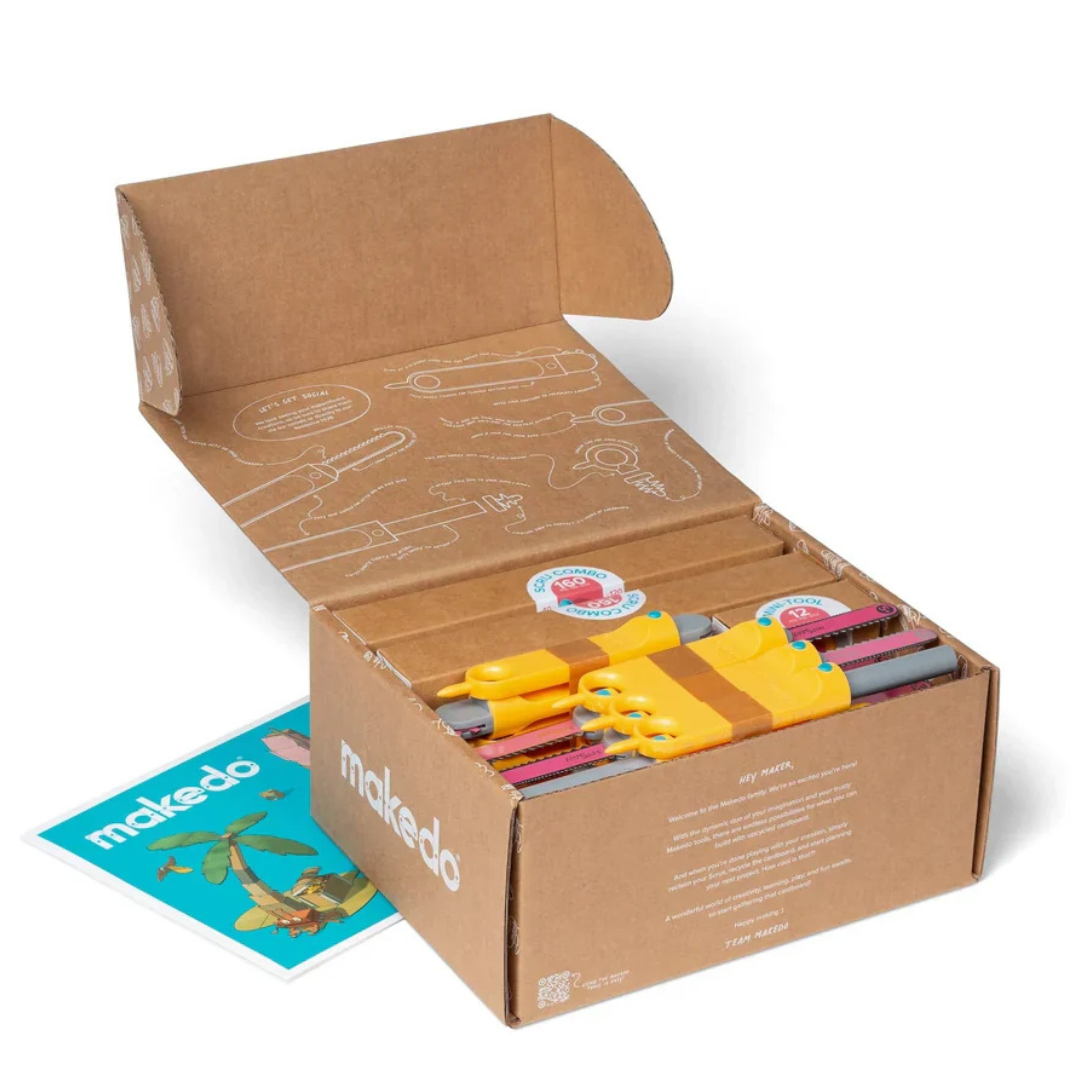 Makedo Invent Kit - Cardboard Construction Toolkit