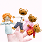 Tara Treasures - Goldilocks and the Three Bears Finger Puppet Set