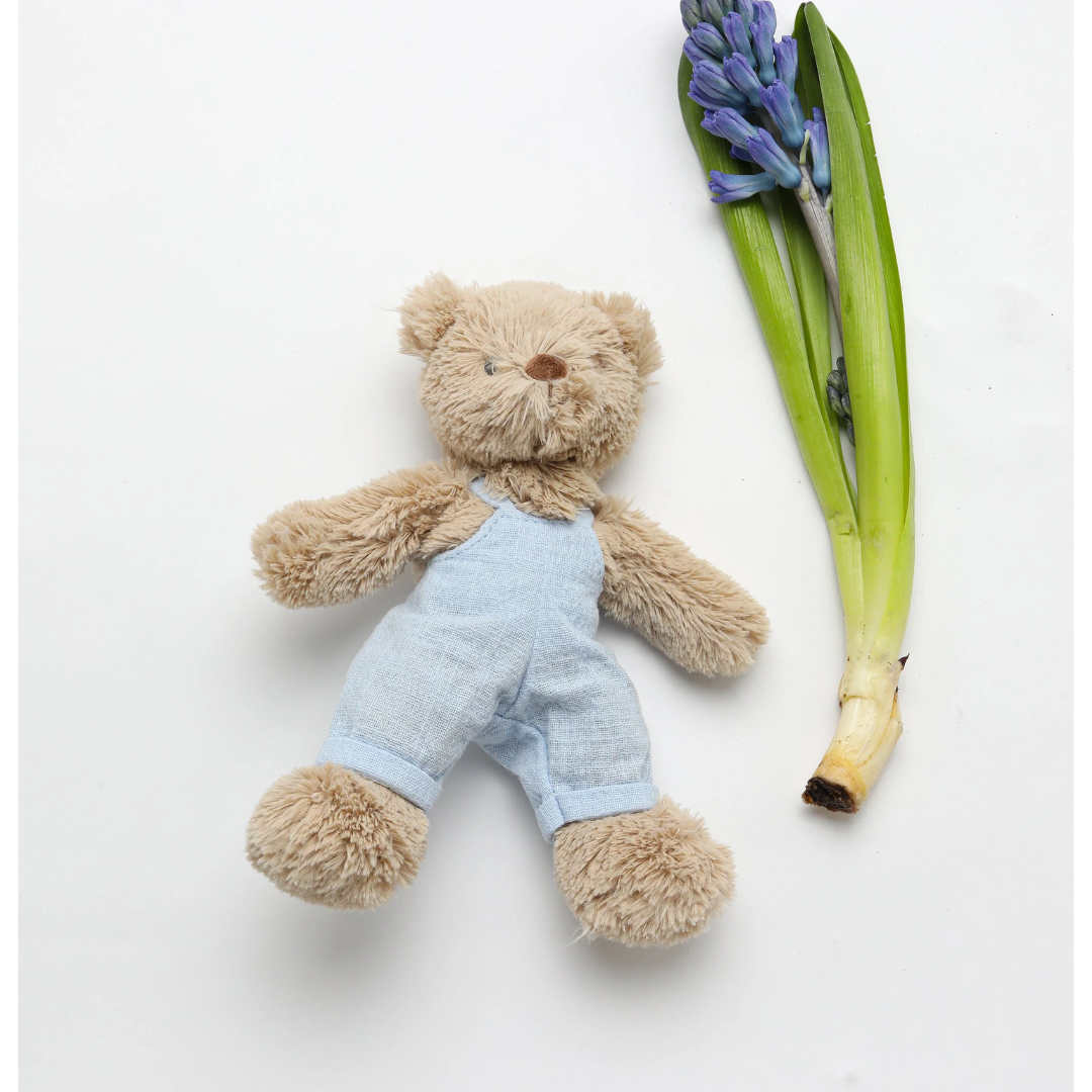 Nana Huchy - Baby Honey Bear - Overalls | Baby Blue