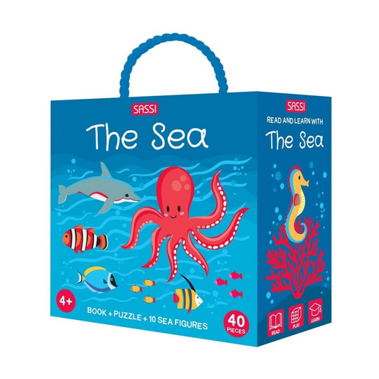 Sassi Puzzle and Book Set - The Sea