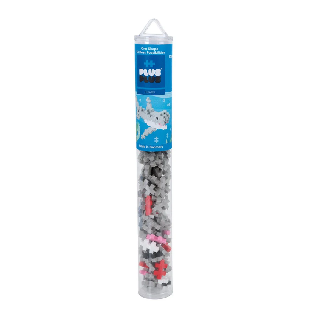 Plus Plus - Shark - 100pcs Tube