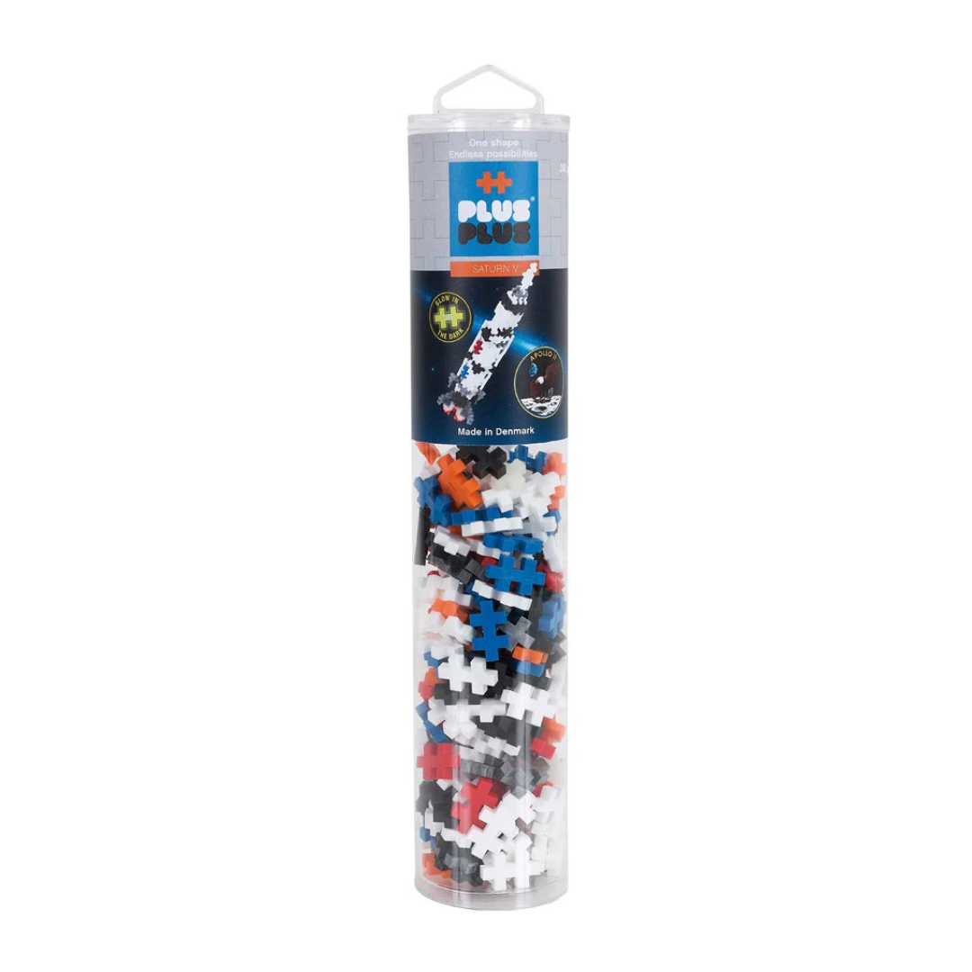 Plus Plus - Saturn V Rocket - 240pcs Tube