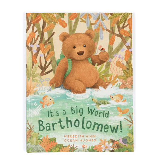 Jellycat It's a Big World Bartholomew Book
