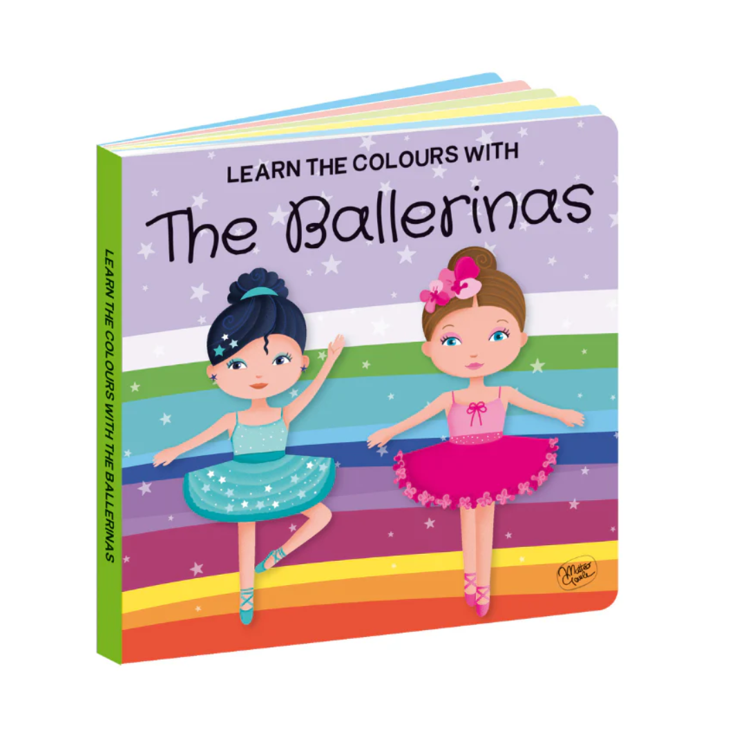 Sassi Puzzle and Book Set - Learn Colours | Ballerina