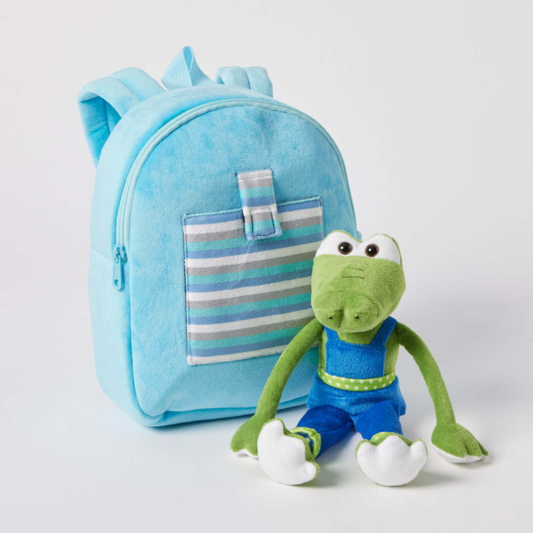Jiggle & Giggle - Plush Croc Buddy Backpack